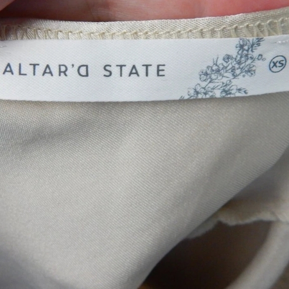 Altar'd State Paityn Satin Mini Dress - Picture 4 of 6